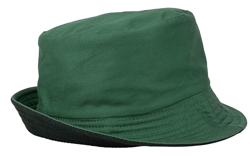Image of Gelante Reversible Bucket Hat for Men and Women - Cotton, Outdoor Sun Protection Bucket Hats.