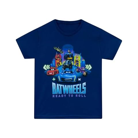 DC Comics Batwheels Boys T-Shirt for Ages 8-9 Cover