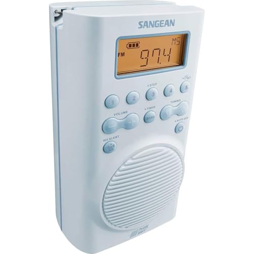Radio de douche étanche SANGEAN SG-100 récepteur AM FM portable de salle de bain portable - 3