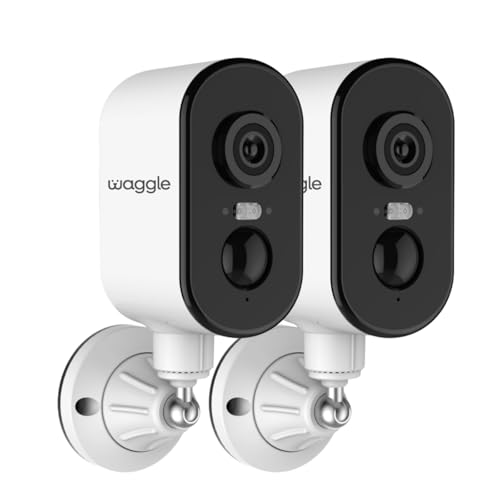 Waggle Pack of 2 4G LTE Security Camera for RV, No Wi-Fi