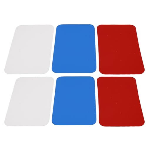 FOMIYES PVC�C���p�b�` 6������ ��C����J���b�N�p �p�h���{�[�h��{�[�g�C���ɍœK �_����p�r�Ή��̖h��PVC�f�ރp�b�`�Z�b�g ��2�� ��2�� ��2������
