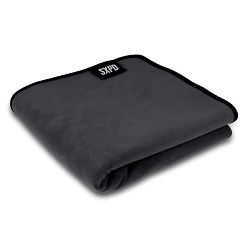 SXPD - Das Original | grau 200x200cm | wasserdichte Liebesdecke aus weichem Polarfleece | Die Spielwiese - Matratzenauflage - waschbar saugstark und nachhaltig | Oeko-TEX Standard 100