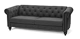 SLAAP Sofa & Chaise - Sofá clásico Chester 2,5 plazas....