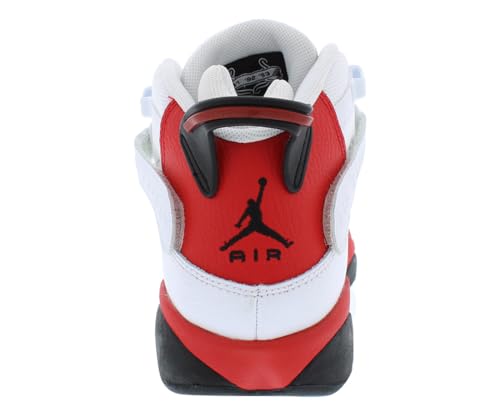 Jordan Boy's Jordan 6 Rings (Big Kid) White/Black/University Red 4.5 Big Kid M4