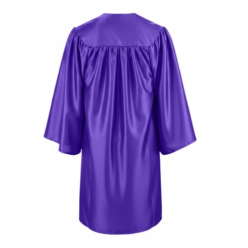 Image of Shiny Preschool Kindergarten Graduation Cap Gown Set for Kids With 2026 2025 Tassel Charm