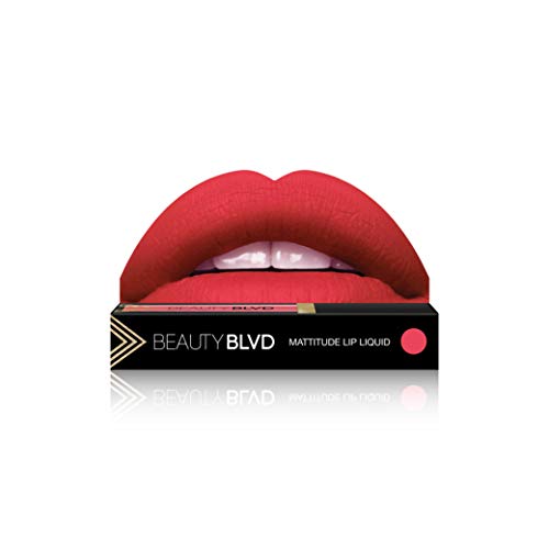 BEAUTYBLVD Mattitude Liquid Lips, Cruelty Free Matte Lip Gloss, Suitable for Vegans – Tansy