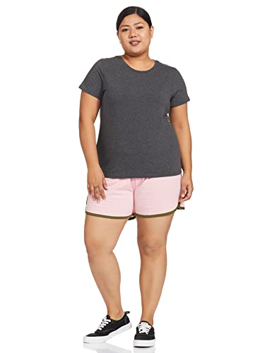Image of Amazon Brand - Symbol Women Cotton Blend Regular Fit Lounge Shorts (Available in Plus Sizes)
