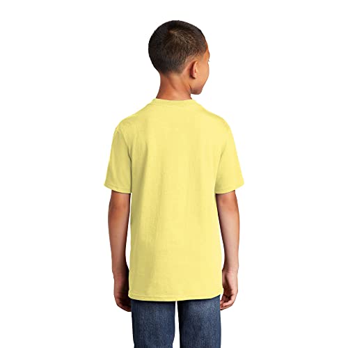 Port & Company - Youth Core Cotton Tee S Yellow2