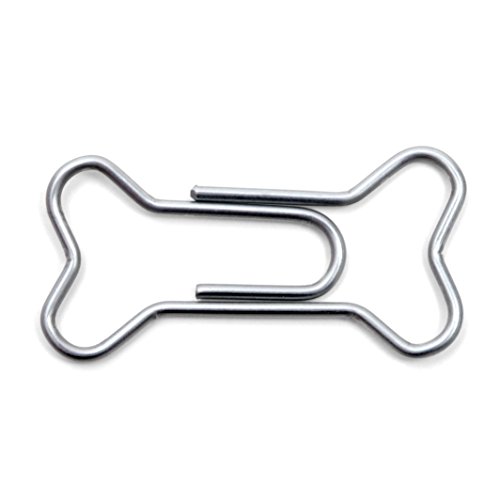 Image of 3B Scientific W64502 Paper Clips, Bone Shaped (Pack of 50)