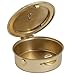 Cathedral Art Metal (Abbey & CA Gift) Polished Brass PYX with Cross/Pill/Keepsake Box, 1.5