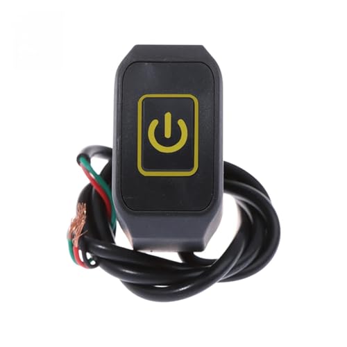 Interruptor de moto con relé para controlar faro bocina y luces led 4