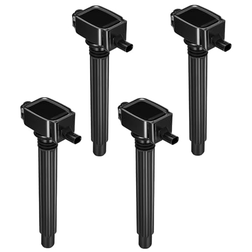 Image of 4-Pack UF751 Ignition Coils Compatible with Jeep Compass Cherokee Renegade, Compatible with Dodge Dart Ram ProMaster City, 2.4L L4- Replaces for 500X
