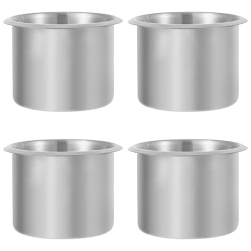 Porte-gobelets en acier inoxydable argenté de haute dureté durable - 6