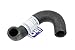 URO Parts 11727555680 SAI Air Pump Hose, Air Pump to Control Valve, Black