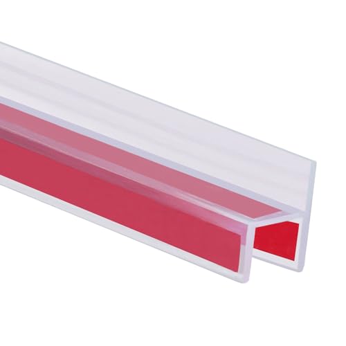10 Feet Shower Door Side Seal Strip for 3/8 (10mm) Glass Frameless Door