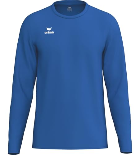 T-shirt fonctionnel manches longues Erima Intro homme bleu idéal pour vos entraînements en extérieur
