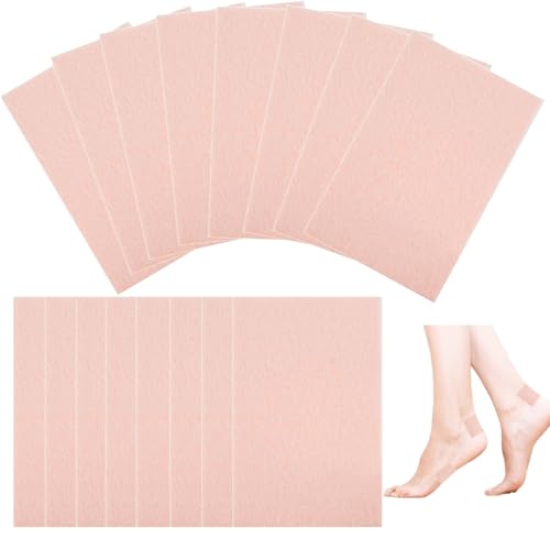 Image of 55 Sheets Moleskin for Feet Adhesive Mole Skin Patch for Feet, Shoes, Toes Prevention Tape Blister Prevention Blister Pads Reduce Friction Pain