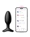Produktbild LOVENSE Hush 2 Bluetooth Vibrating Butt Plug mit APP Steuerung, Anal Plugs Vibratoren, Unbegrenzte Benutzerdefinierte Vibrationsstufen und Muster (38 mm)