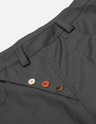 Aelfric Eden Baggy Wide Leg Barrel Pants Colorful Button for Women Men Casual Streetwear Y2K Loose Lantern Trousers Pants4