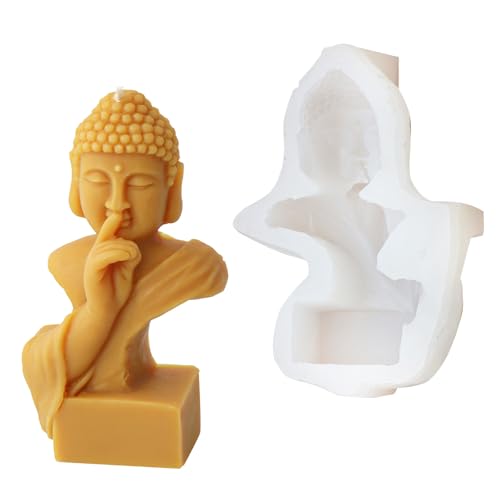 Moules en silicone bouddhas pour réussir vos bougies sans aucune casse
