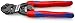 Produktbild Knipex CoBolt® Kompakt-Bolzenschneider schwarz atramentiert, mit schlanken Mehrkomponenten-Hüllen 200 mm (SB-Karte/Blister) 71 12 200 SB