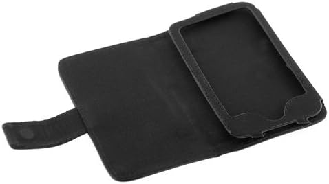 Folio Wallet Leather Case for Apple iPod Touch 3rd Generation - Black