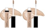 Wet n Wild Photo Focus Concealer, Light Honey, Under Eyes, Makeup, Blemish, Full Coverage, Lightweight (Pack of 2)