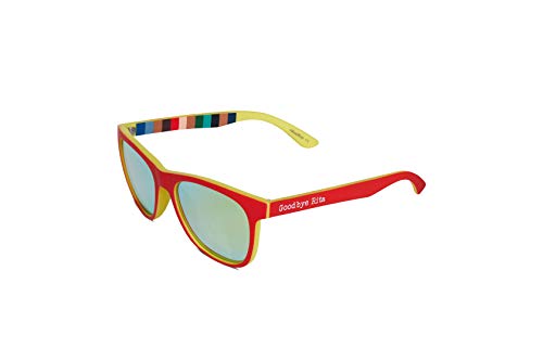 Goodbye, Rita. - Gafas de sol polarizadas naranjas y amarillas- Lente espejo- Dino Cover