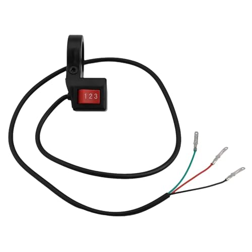 Bouton de démarrage moto pour remplacer un interrupteur de guidon défectueux de 22mm