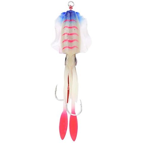 Chengong 15.3cm Soft Luminous Squid Lure Cover