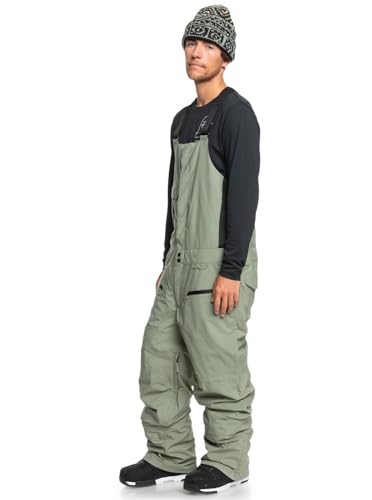 Quiksilver Men’s Utility BIB Pants, SEA Spray, XS