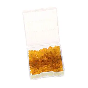 ELECTROPRIME Reusable Orange Indicating Silica Gel Dehumidifying Po Hard Plastic Canister