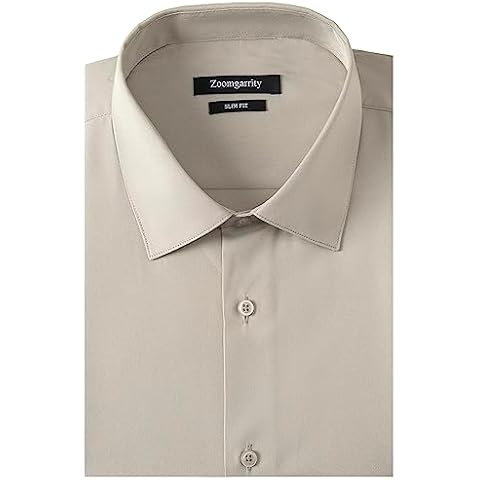 Zoomgarrity Men's Slim Fit Dress Shirt Cover