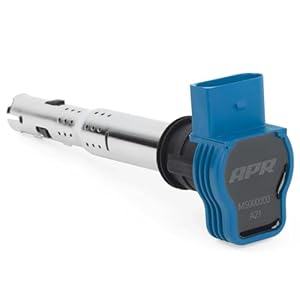 APR Ignition Coil MS100210 (Blue) – for Select VW Group PQ35, PQ45 Models (Volkswagon, Audi, Lamborghini and Porsche) 2004 and Newer – Direct Replacement for OEM Stock Parts – 1 Pack