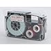 Produktbild Casio Schriftbandkassette XR-18 WER 18mm rot auf weiß