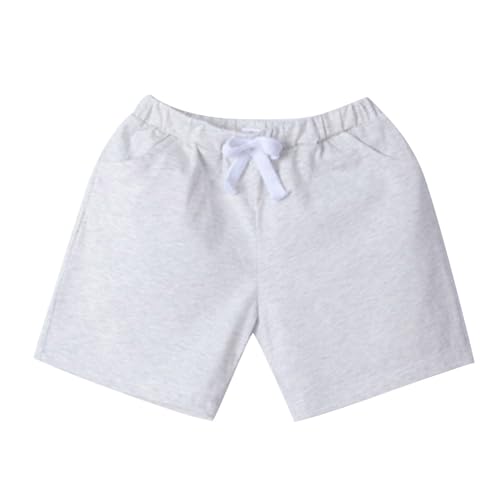 Boys Girls Trendy Athletic Shorts School Unifo𝐫m Active Shorts Solid Elastic Waist Pull-On Jogger Sweatpants