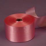 Light Pink Embossed Poly Satin Ribbon, 2-3/4