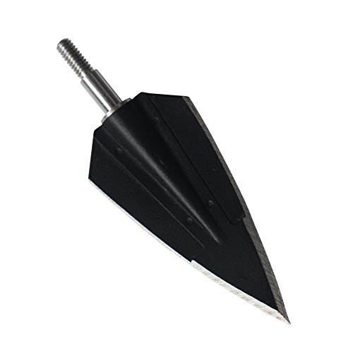 Zzuus 3Pcs/6Pcs/12Pcs Black Dragon 150 Grain Broadheads Arrow Tips Crossbow Mechanical Arrowhead For Compound Bow Arrows Recurve Bow Arrows And Crossbow Bolts For Bow Hunting And Target (12Pcs) #TOP4