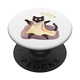 halloween boo cat carino divertente costume per donne uomini bambini popsockets popgrip intercambiabile