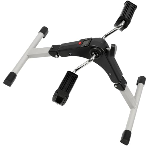 GLEAVI Mini Bicicleta de Pedales de Plástico Multifuncional para Rehabilitación y Fitness, Compacta y Ligera, Máquina Práctica para Ejercicio en Casa y Oficina, Ejercitador Paso a Paso