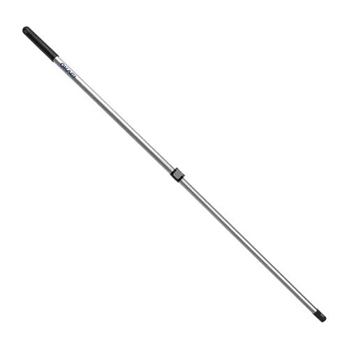 Okaei Aluminium Teleskopstiel (80-145 cm) – Verstellbar, Ergonomisch & Stabil – Perfekt für Klapphalter und Wischmopps – Leicht, Robustes Design für Profi- und Privatgebrauch