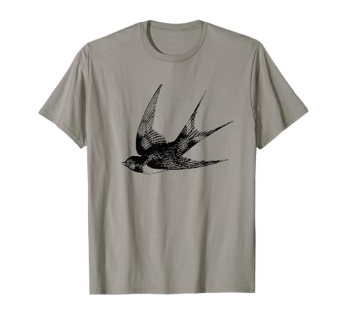 Swallow Bird Birding Animal Lover Gift T-Shirt