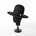 Women’s High Crown Wool Fedora Hat Winter Fashion Belt Detail Dress Cap Casual Leisure Sun Hat