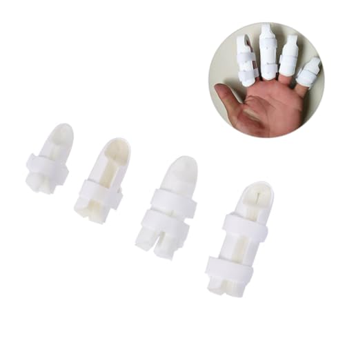 Didiseaon 1set Splints Retainer Holder Thumb Splint for Thumb Support Brace Splints for Fingers Brace Protective Splint for Thumb Brace White 4pcs