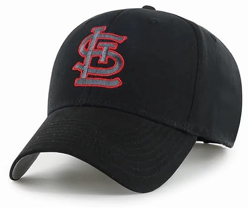 Gorra deportiva STL para niños y niñas ajuste negro miniatura 1