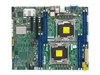 SUPERMICRO X10DRL-iT - Motherboard - ATX - LGA2011-v3 Socket - 2 CPUs supported - C612 - USB 3.0 - 2 x 10 Gigabit LAN, 2 x Gigab