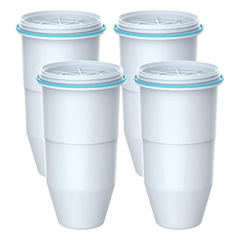 Filtro de Recambio Waterspecialist ZR-017 Compatible con Jarras y Dispensadores ZeroWater (Pack de 4) Cover