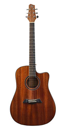 Antonio Giuliani Acoustic Guitar Bundle (Dn-1) - Dreadnought Guitar With Case, Strap, Strings And Accessories #TOP3