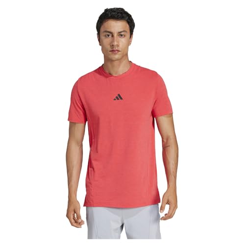 T-shirt de sport adidas D4T homme anti-transpiration pour entraînement intensif Pure Ruby M Tall