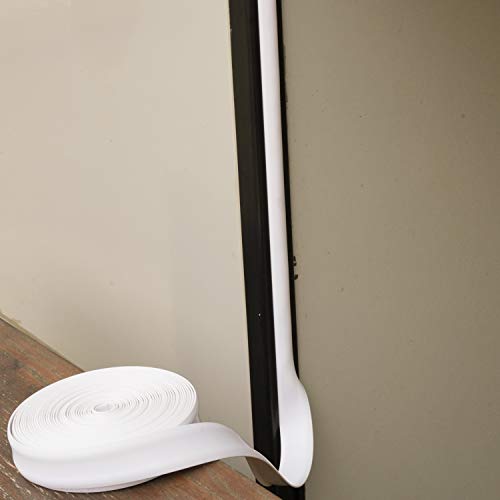 Rvmate Rv Vinyl Insert Trim, 1 Inch Wide, 100 Feet, Heavy Duty Trailer Trim For Rv Camper Travel Trailer, White #TOP4